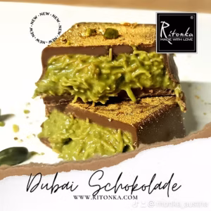 Ritonka Knafeh Chocolate - PISTACHIO (Dubai Schokolade) 🍫 220g