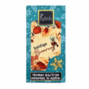 Premium weiße Schokolade - Baldige Besserung 95g