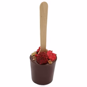 Bitter Trinkschoko Stick - Himbeeren, Ingwer | 60g